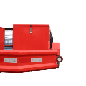 Dual Axle Flatbed Car Hauler <b>Trailer</b> with Safety Rails, Loading Ramps & Tool Box for ATV & Cars - Product Image 4