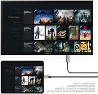 Cable USB C a 4K HDMI para MacBook pro, Nintendo, Samsung, portátil, móvil y más