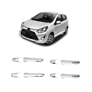 KQD venta al por mayor nuevo diseño accesorios exteriores de coche cubierta embellecedora de manija de puerta delantera trasera cromada para 2023 AGYA <span class=keywords><strong>Wigo</strong></span> - Product Image 3