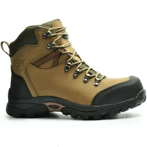 Sepatu Mendaki Ujung Baja Kualitas Tinggi dan Nyaman untuk Pria dan Sepatu Kerja Pria dan Sepatu Bot Keselamatan Pabrik SC-2218