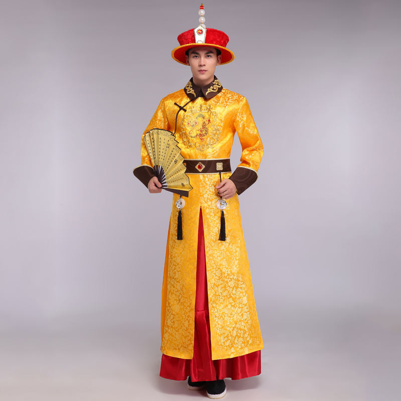 Chinese Emperor Costumes Elegant and Durable Performance Gear