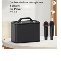 Offre Spéciale haut de gamme extérieur Mini Portable Blue Tooth karaoké haut-parleur Subwoofers Home cinéma haut-parleur avec poignée