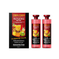 Joynna Fabricante Proveedor Etiqueta Privada Mágico Salón Profesional Cabello Negro Fruta Permanente Vinagre Tinte Gel