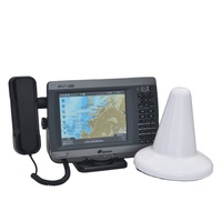 Téléphone satellite Inmarsat et bd avec système Android