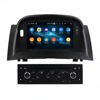 Reproductor Multimedia para coche Renault Megane 2 Fluence 128, Radio estéreo con Android 10, 4 + 2002 GB, DVD, navegación GPS