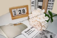 Kustomisasi pabrik buket bunga Hydrangea buatan warna sentuhan hidup alami untuk dekorasi rumah pernikahan