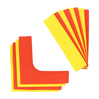 Kit de marqueurs de ligne de terrain de pickleball portables en gros-Marqueurs de limites de cour de pickleball pour allée extérieure
