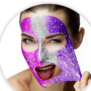 <span class=keywords><strong>Masque</strong></span> Facial pailleté de Style cosmétique coréen, étiquette privée, de beauté pour peau, Glam, retire les points noirs - Product Image 1