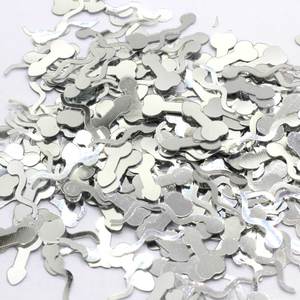 Coriandoli a Forma di Sperma Glitterati da 15mm, Decorazioni per Addio <span class=keywords><strong>al</strong></span> Nubilato, Festa della Sposa, <span class=keywords><strong>Matrimonio</strong></span>, Palloncini e Accessori - Product Image 3