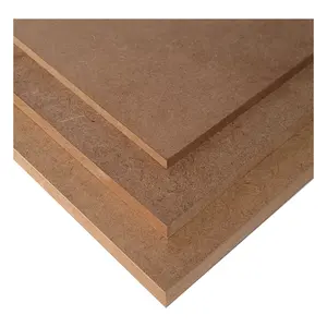 Papan MDF kualitas baik papan serat kepadatan sedang MDF E2 2.5mm hingga 25 mm kayu dibuat di Vietnam untuk furnitur