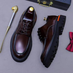 Modelo 2026 de zapatos de lujo para negocios. Zapatos de diseñador de alta calidad para ocasiones formales, bodas, estilo elegante para el novio. - Product Image 4