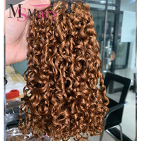 Extensiones de Cabello Humano Vietnamita Rizado Pixie de Doble Trama SDD, Cabello Virgen Crudo de Proveedores, Extensiones de Cabello Humano Gruesas y Completas Alineadas