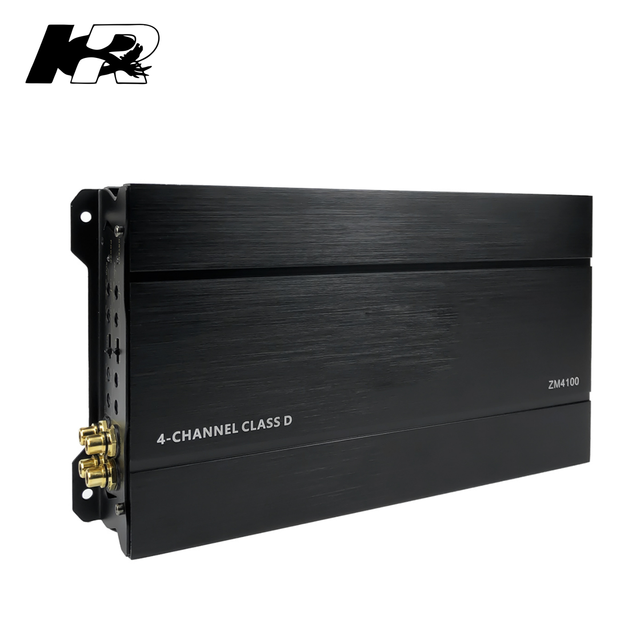 Compact Universal 4 Way Car Amplifier High Performance Class D Circuit Design for Car Speaker Clarity Improvement Solution