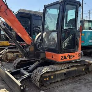 Mini-excavatrice d'occasion Hitachi Zx55 Zx50u du Japon, petite pelle d'occasion, excavatrice de 5 à 6 tonnes, ZX55 ZX50 ZX60, machine pour la construction - Product Image 1