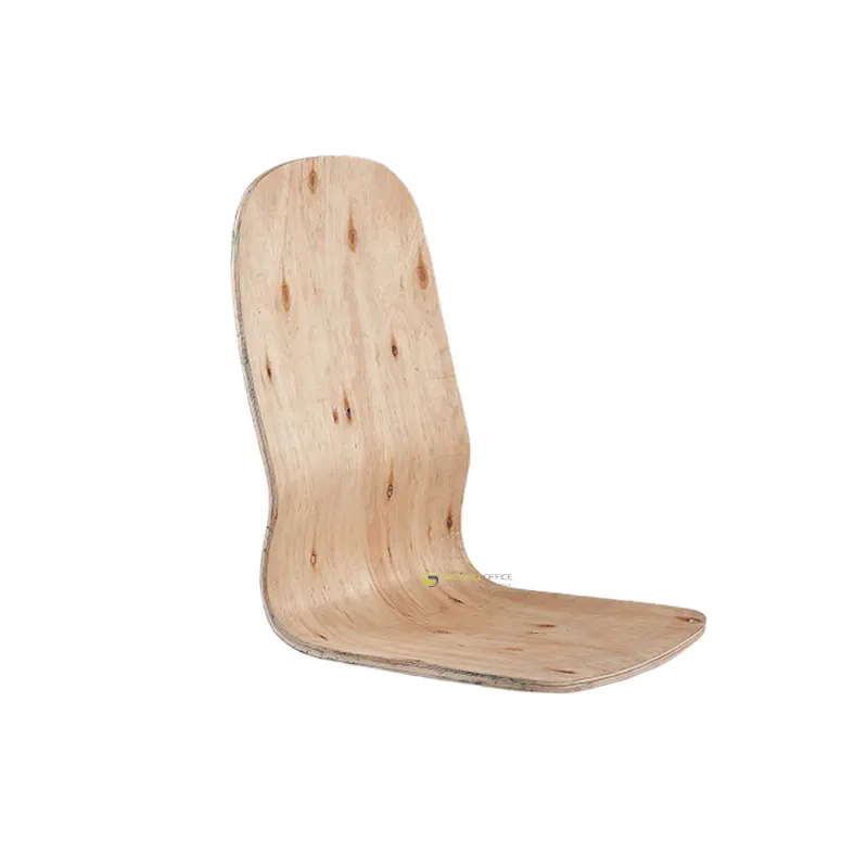 Chaises de bureau exécutif pièces de siège de chaise en bois panneau de bois plié industriel Offre Spéciale nouvelles pièces de dossier de chaise incurvée contreplaqué pour