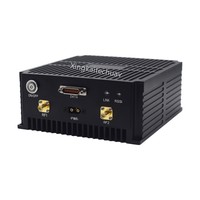 Radio maillée aérienne SDR FHSS haute puissance 40 Watts pour drone, liaison de données sans fil, nœud de réseau mobile MANET avec interface IP RS232