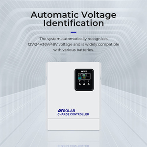 Kungf <span class=keywords><strong>Solar</strong></span> 120A-200A Auto MPPT controlador de carga <span class=keywords><strong>Solar</strong></span> 12V/24V/36V/48V pantalla LCD 200V controlador de iluminación para sistema doméstico - Product Image 3