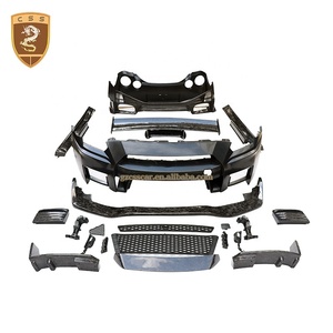 Bodykit สำหรับนิสสัน <span class=keywords><strong>GTR</strong></span> ชุดแต่งขอบกระโปรงข้างสปอยเลอร์ด้านหลังสปอยเลอร์ใหม่สไตล์ <span class=keywords><strong>Nismo</strong></span> อัพเกรด R35 - Product Image 1