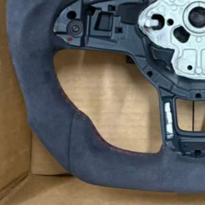 Volant entièrement en Alcantara, très demandé, pour Volkswagen Golf MK7 MK7.5 MK8 R <span class=keywords><strong>GTI</strong></span> GTD <span class=keywords><strong>TCR</strong></span>, remplacement direct - Product Image 3