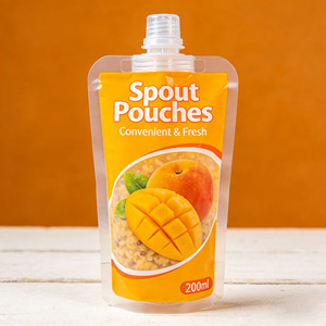 Pochette souple à bec verseur en aluminium et plastique, forme unique, pour vin et <span class=keywords><strong>café</strong></span> – Offre spéciale - Product Image 2