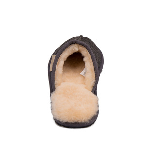 Chaussons d'hiver chauds pour hommes avec plateforme, semelle extérieure antidérapante en TPR, design brodé et doublure en <span class=keywords><strong>peau</strong></span> <span class=keywords><strong>de</strong></span> <span class=keywords><strong>mouton</strong></span> douce - Product Image 6