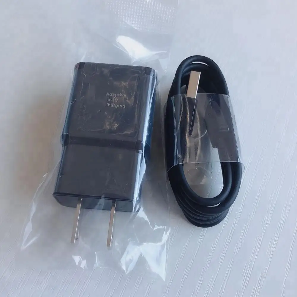 100% Asli Oem 5V 2A Steker AS/EU Adaptif Pengisian Cepat Travel Adapter Charger Cepat Dinding untuk Samsung S8 S6 S7 S9