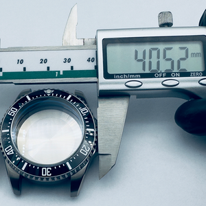 Boîtier de montre en alliage de titane de 40,5 mm, étanche à 300 m, compatible avec les mouvements NH34/NH35, avec échappement d'hélium, affichage LED, modèle TL4 - Product Image 6