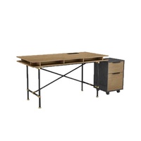 Table de bureau au design moderne pour ordinateur, emballage d'ordinateurs, table de bureau,
