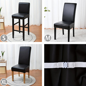 Housses de <span class=keywords><strong>protection</strong></span> pour chaises de <span class=keywords><strong>salle</strong></span> à <span class=keywords><strong>manger</strong></span> en cuir PU, imperméables, anti-huile, extensibles, imprimées, designs personnalisés pour <span class=keywords><strong>salle</strong></span> à <span class=keywords><strong>manger</strong></span> et salon - Product Image 5