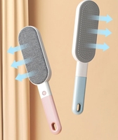 Nouvelle brosse adhésive multifonctionnelle pour poils d'animaux, grattoir à poils d'animaux, outil de toilettage pour animaux en plastique