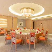 Chaise de salle à manger en bois moderne, élégante, de luxe, écologique, durable, haut de gamme, ensemble de meubles pour restaurant commercial, pour salle à manger d'hôtel