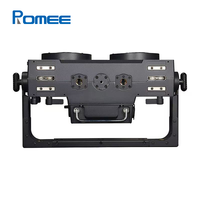 Luz Cegadora LED RGBW+WW de 2*300w a Todo Color, Resistente al Agua, DMX512, para Conciertos al Aire Libre, Eventos y Escenarios en Vivo