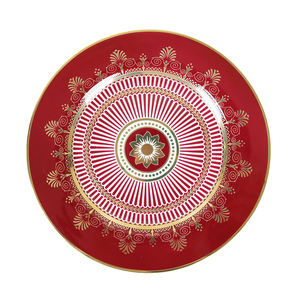 Juego de vajilla China de hueso, vajilla de porcelana roja para el hogar, platos de cerámica para <span class=keywords><strong>restaurante</strong></span>, boda, venta al por mayor - Product Image 5