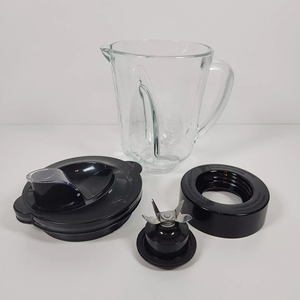 48oz thay thế HB sóng thủy tinh hành động Máy xay sinh tố bình với 6 cup nhựa nắp lưỡi điện Mixer bộ phận OEM Máy xay sinh tố lọ thủy tinh - Product Image 2