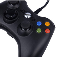 Honcam Manettes Sans Fil De Control Para 360 Manette de jeu filaire USB pour Xbox 360