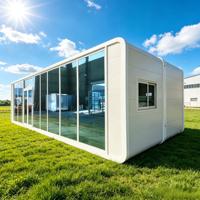 Maison Capsule Apple Personnalisée de Luxe Préfabriquée Mobile avec Salon et Chambre pour Hôtel et Camping
