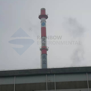 Cheminée industrielle autoportante en acier inoxydable durable <span class=keywords><strong>de</strong></span> 80 m pour les papeteries - Product Image 6