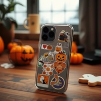 Coque transparente magnétique antichoc 2-en-1 avec plaque arrière amovible, protection intégrale personnalisable pour iPhone 17 Pro Max Air