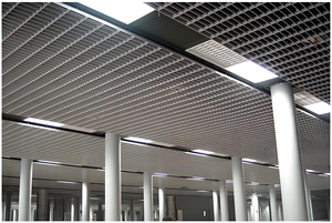 Kim loại thép nhôm lưới trần giả gạch cho các ứng dụng khác nhau-cho trung tâm phòng tập thể dục căn hộ trường kho hội thảo - Product Image 4