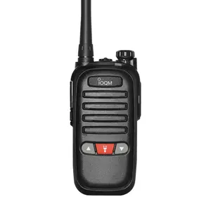 Radio walkie talkie auricular inalámbrico 3W de alta potencia al aire libre auricular restaurante Hotel propiedad sitio 2-8KM con linterna LED