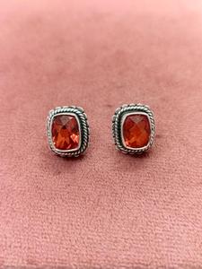 Natural <b>Real</b> Quartz <b>Crystal</b> Pendant Necklace and Earrings Jewelry Set 925 Sterling Silver Handmade Fine Jewelry for Women OEM - Product Image 4