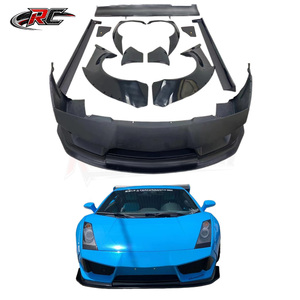 Kit de carrocería de fibra de carbono estilo LB para <span class=keywords><strong>Lamborghini</strong></span> <span class=keywords><strong>Gallardo</strong></span> LP550 LP560, difusor de parachoques delantero, alerón, piezas de mejora. - Product Image 4