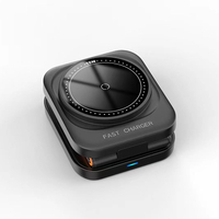 Personnalisé 15W Portable 3-en-1 Chargeur Magnétique Sans Fil Support et Support Charge Rapide Téléphone Écouteur Montre