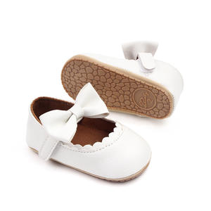 2022 Mode Pu Lederen Meisjes <span class=keywords><strong>Baby</strong></span> Casual Prinses Pu Schoenen Tpr Zool Haak En Lus Eerste <span class=keywords><strong>Walker</strong></span> <span class=keywords><strong>Baby</strong></span> Schoenen - Product Image 3