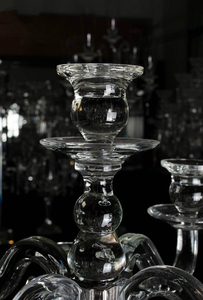 <strong>Large</strong> Crystal Centerpieces for Wedding Table Crystal Candelabra 9 Arms <strong>Candlesticks</strong> - Product Image 4