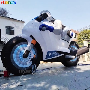 Bơm hơi khổng lồ mô hình xe máy Inflatable trang trí tùy chỉnh Inflatable phương tiện giao thông vận tải cho lớn ngoài trời chương trình khuyến mãi - Product Image 4