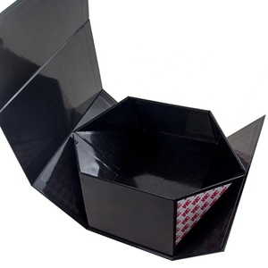 Custom Logo Embossed <b>Foldable</b> Collapsible Magnetic Luxury Rigid Cardboard Gift <b>Box</b> Matt Lamination Recyclable Material for - Product Image 2