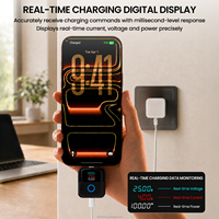 Pelindung Pengisi Daya Otomatis 140W, Pemutus Fisik, Pengaman Baterai, Pengisi Daya Cepat USB-C untuk Meja Samping Tempat Tidur, Perjalanan, Tablet