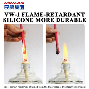 Fil haute tension de test de flamme MINZAN 3239 FT2 3-20kV 2AWG à 12AWG fil et câble de raccordement en caoutchouc de silicone haute température 200 ° C - Product Image 2