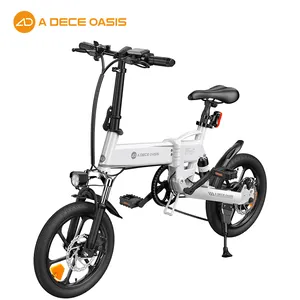 Ditingkatkan ADO A16 + Sepeda Listrik Sepeda 250W 25 Km/h 36V 7.5Ah Ebike dengan Sertifikasi CE